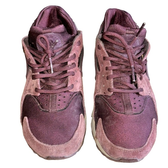 Nike Shoes - Nike Air Huarache Burgundy Crush Red Women’s Size 6.5